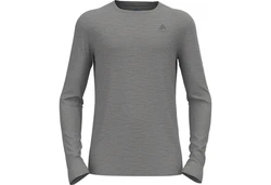 Odlo Thermounterhemd BL TOP crew neck l/s MERINO 20 Hellgrau/Dunkelgrau/Grau