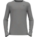 Odlo Thermounterhemd BL TOP crew neck l/s MERINO 20 Hellgrau/Dunkelgrau/Grau