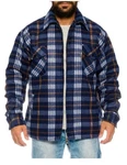 BENK Thermohemd Hellblau/Dunkelblau/Blau