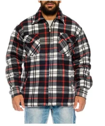 Thermohemd Holzfllerhemd Arbeitshemd Flanellhemd Jacke Kariert Thermo gefttert Flauschig gefttert