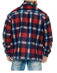 BENK Thermohemd Hellblau/Rot
