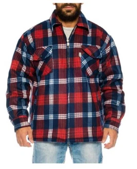 BENK Thermohemd Hellblau/Rot