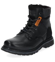 Stiefelette Leder Schnrstiefelette