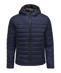 hummel Steppjacke Hmlnorth Quilted Hood Jacket Dunkelblau/Blau/Hellblau