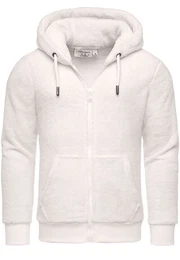 Sweatjacke BERWYN Teddyfell Jacke Herren Teddy Sweatjacke Plsch Hoodie Pullover Zipper Jacke