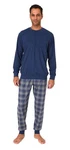 Normann Pyjama Blau/Dunkelblau/Hellblau/Lila