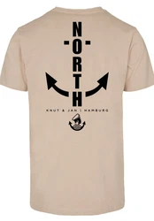 F4NT4STIC T-Shirt North Anchor Beige/Khaki