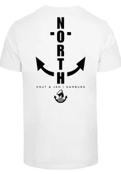 F4NT4STIC T-Shirt North Anchor Weiß/Creme