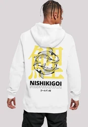 F4NT4STIC Kapuzenpullover Print Weiß/Gelb/Dunkelblau/Rot/Hellblau