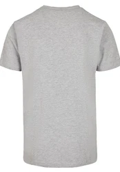 F4NT4STIC T-Shirt Ho Ho Ho Santa Claus Weihnachten Hellgrau/Grau