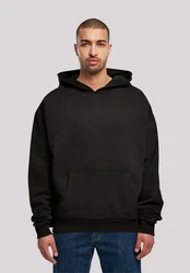 F4NT4STIC Kapuzenpullover Golden Gai Print Schwarz