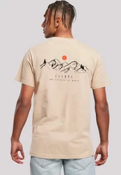 F4NT4STIC T-Shirt Discover the world Khaki/Beige