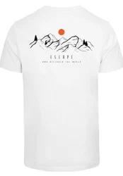F4NT4STIC T-Shirt Discover the world Weiß/Rot/Beige/Hellblau