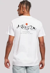 F4NT4STIC T-Shirt Discover the world Weiß/Rot/Beige/Hellblau