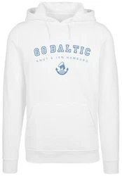 F4NT4STIC Kapuzenpullover Go Baltic Creme/Weiß/Blau/Hellblau