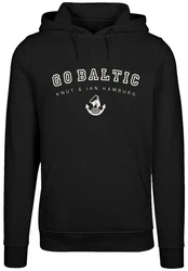 F4NT4STIC Kapuzenpullover Go Baltic Schwarz/Dunkelgrau/Beige