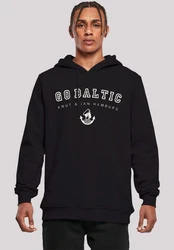 F4NT4STIC Kapuzenpullover Go Baltic Schwarz/Dunkelgrau/Beige