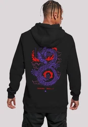 F4NT4STIC Kapuzenpullover Dragon fire Rot/Lila