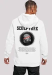 F4NT4STIC Kapuzenpullover SCULPTURE x F4NT4STIC Weiß/Rosa/Hellblau/Blau