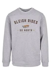 F4NT4STIC Sweatshirt Schlittenfahren Weihnachten Logo Hellgrau/Grau/Schwarz/Rot/Silber