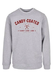 F4NT4STIC Sweatshirt Candy Coated Christmas Grau