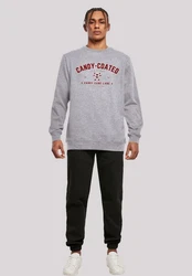 F4NT4STIC Sweatshirt Candy Coated Christmas Grau