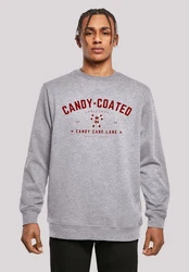 F4NT4STIC Sweatshirt Candy Coated Christmas Grau