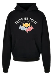 F4NT4STIC Kapuzenpullover Trick Or Treat Schwarz/Rosa/Hellblau
