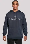 F4NT4STIC Kapuzenpullover Schneeflocke Blau/Dunkelblau/Silber