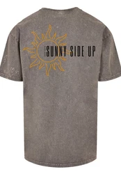 F4NT4STIC T-Shirt Sunny side up Grau/Khaki/Hellblau/Hellgrau/Braun