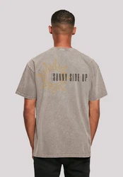 F4NT4STIC T-Shirt Sunny side up Grau/Khaki/Hellblau/Hellgrau/Braun