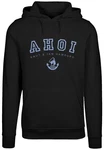 F4NT4STIC Kapuzenpullover Ahoi Knut & Jan Hamburg Schwarz/Blau/Dunkelblau/Pastell