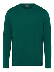Hanro Longsleeve Living Shirts Dunkelgrün/Grün/Türkis