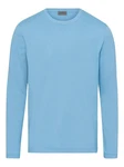 Hanro Longsleeve Living Shirts Hellblau/Blau