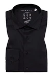 Eterna Langarmhemd MODERN FIT Schwarz/Dunkelblau
