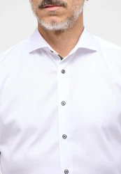 Eterna Businesshemd Cover Shirt Twill Hemd Slim Fit (8819 F182) weiss (8819 F182)