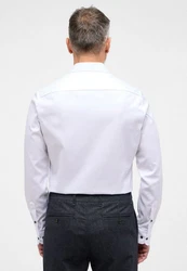 Eterna Businesshemd Cover Shirt Twill Hemd Slim Fit (8819 F182) weiss (8819 F182)