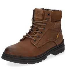 Stiefelette Leder Schnrstiefelette