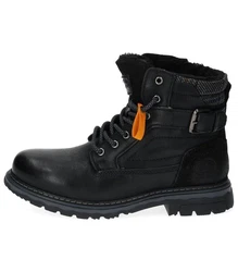 Dockers by Gerli Winterboots Herren Combat Boots Schwarz