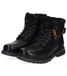 Dockers by Gerli Winterboots Herren Combat Boots Schwarz