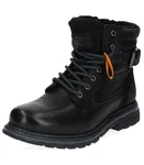 Dockers by Gerli Winterboots Herren Combat Boots Schwarz
