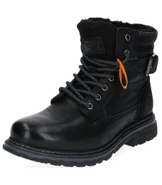 Stiefelette Leder Schnrstiefelette