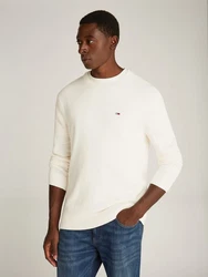 Tommy Jeans Strickpullover TJM SLIM ESSNTLS C-NECK SWEATER 
