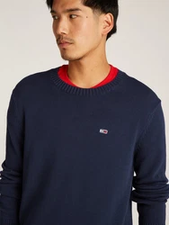 Tommy Jeans Strickpullover TJM SLIM ESSNTLS C-NECK SWEATER 