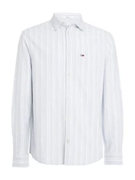 Langarmhemd TJM REG OXFORD STRIPE SHIRT mit Brusttasche