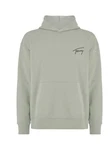 Tommy Jeans Kapuzensweatshirt TJM RLX SIGNATURE HOODIE EXT Grün/Hellgrün/Dunkelgrün/Khaki/Grau