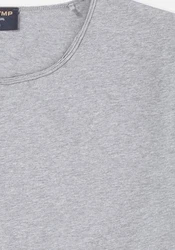 OLYMP T-Shirt Casual Grau/Hellgrau