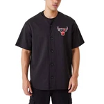 New Era Kurzarmhemd Hemd Infill Team Logo Chibul schwarz/rot