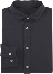 Langarmhemd Jersey Hemd komfortabel wie ein T-Shirt