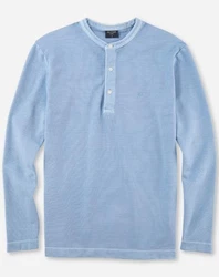 OLYMP Longsleeve Casual Hellblau/Blau